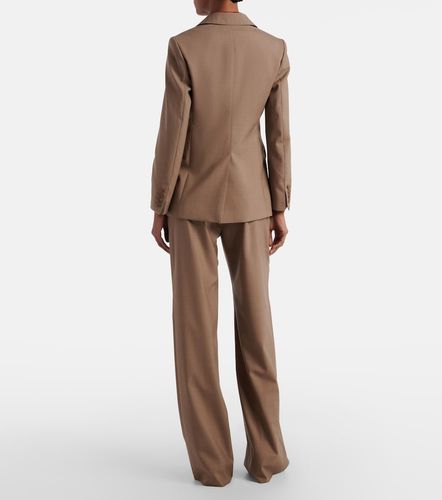 Salpa virgin wool wide-leg pants - Max Mara - Modalova
