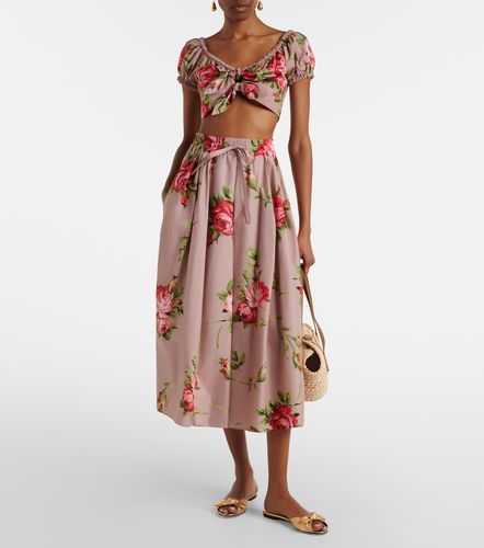 Midirock aus Baumwolle - Dolce&Gabbana - Modalova