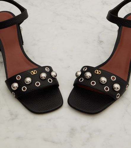 Sandali Nellcôte 60 in pelle con borchie - Valentino Garavani - Modalova