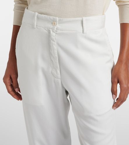Pantalones rectos Igor de algodón - The Row - Modalova