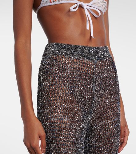 Missoni Sequined lame flared pants - Missoni - Modalova