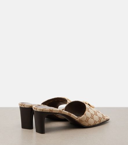Marmont Double G GG canvas mules - Gucci - Modalova