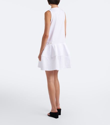 Alaïa Vestido corto de jersey de algodón - Alaia - Modalova