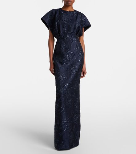 Robe Fan aus Jacquard - Carolina Herrera - Modalova