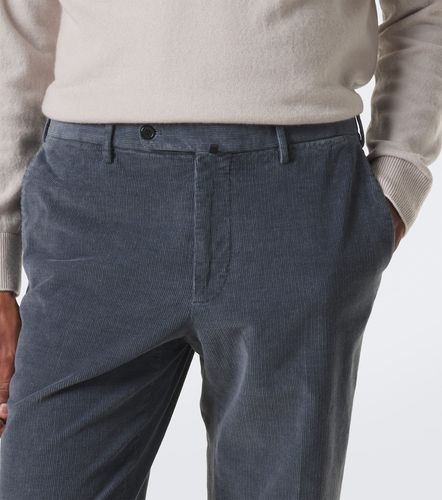 Pantaloni slim in cotone e cashmere - Slowear - Modalova