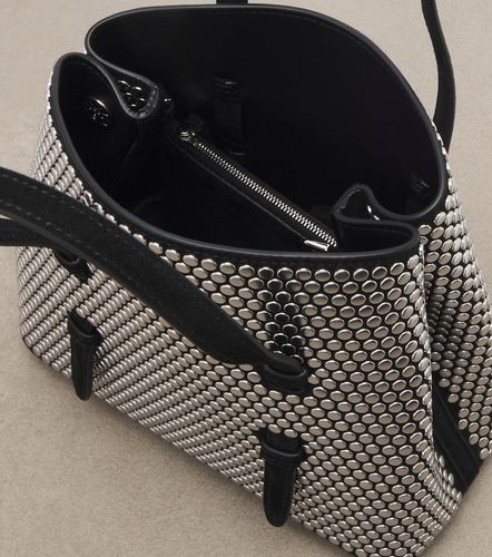 Mina 20 studded leather top-handle bag - Alaia - Modalova