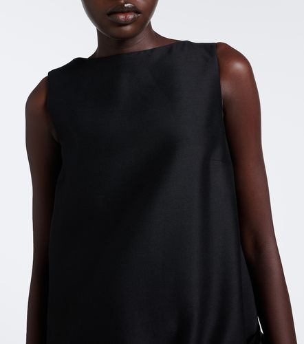 BB belted wool and silk minidress - Balenciaga - Modalova
