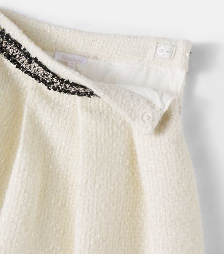 Falda de tweed bordada y plisada - Patachou - Modalova
