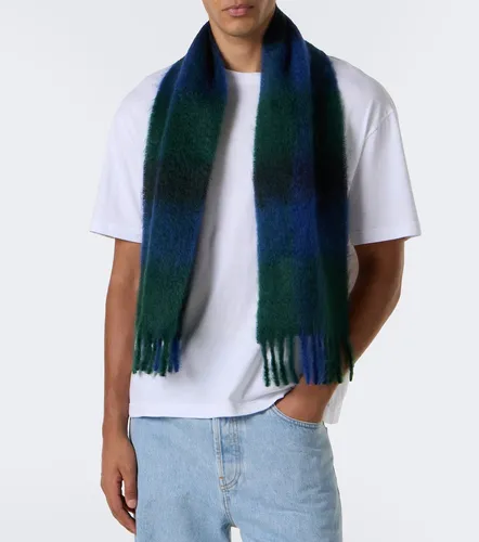 Creana checked mohair and wool scarf - The Row - Modalova