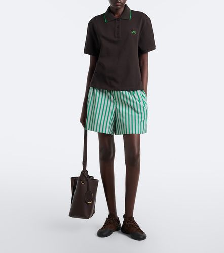 Polo de piqué de algodón con Double L - Loewe - Modalova