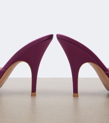 Gianvito Rossi Sofia satin mules - Gianvito Rossi - Modalova