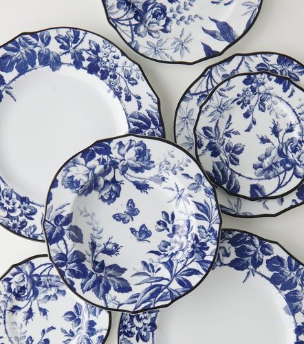Set di 2 piatti da dessert Herbarium - Gucci - Modalova