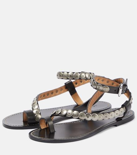 Sandali Melte in pelle con borchie - Isabel Marant - Modalova