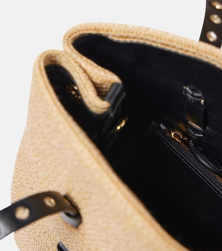 Alaïa Bolso Mina 25 Medium de paja de papel - Alaia - Modalova