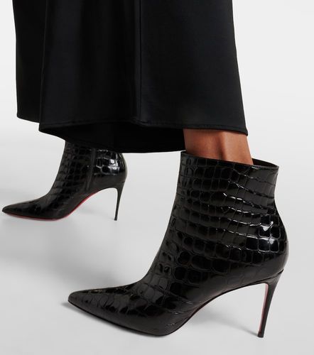 So Kate 85 croc-effect ankle boots - Christian Louboutin - Modalova