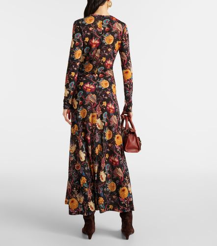 Vestido largo Ceryse de jersey floral - Ulla Johnson - Modalova
