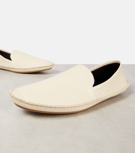 The Row Vasko leather slip-on shoes - The Row - Modalova