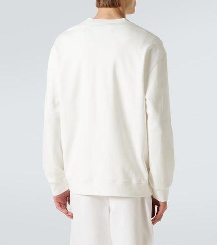 Logo cotton-blend jersey sweatshirt - Brunello Cucinelli - Modalova
