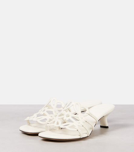 Loewe Anagram leather mules - Loewe - Modalova