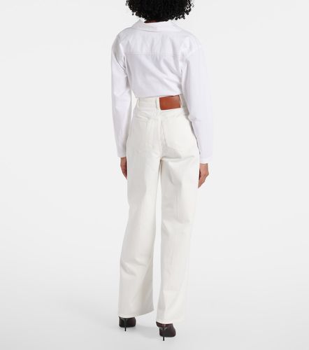 Jeans anchos de tiro alto - Victoria Beckham - Modalova