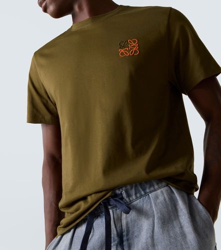 Camiseta en jersey de algodón con anagrama - Loewe - Modalova