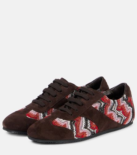Missoni Sneakers in suede con lamé - Missoni - Modalova