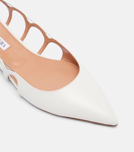 Endless Love leather slingback flats - Aquazzura - Modalova