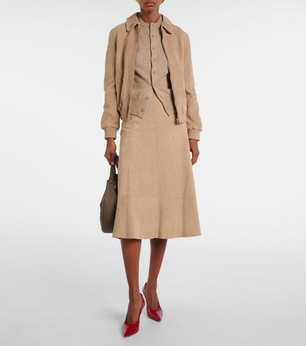 Yves Salomon Suede midi skirt - Yves Salomon - Modalova