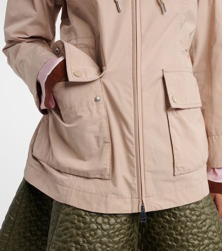 Leandro technical poplin parka - Moncler - Modalova