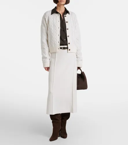 Cassie cable-knit cashmere cardigan - Lisa Yang - Modalova