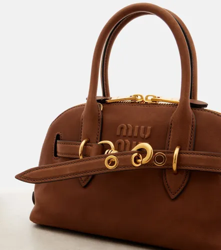 Miu Miu Adventure leather tote bag - Miu Miu - Modalova