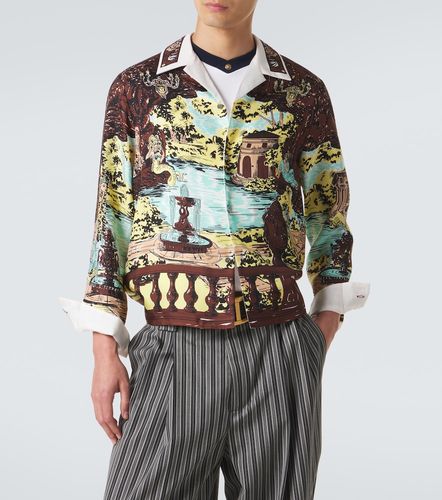 Versace Printed silk shirt - Versace - Modalova