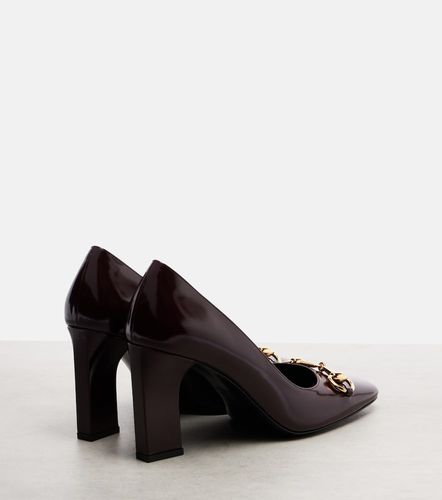 Signora 85 Horsebit leather pumps - Gucci - Modalova