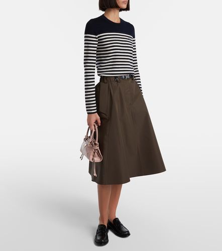 Prada Striped virgin wool sweater - Prada - Modalova
