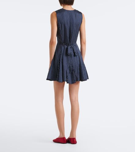 Aubrey polka dot silk-blend minidress - Doen - Modalova