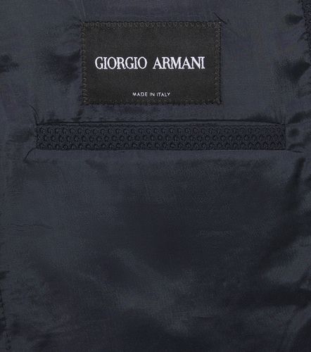 Giorgio Armani Waffle-knit blazer - Giorgio Armani - Modalova