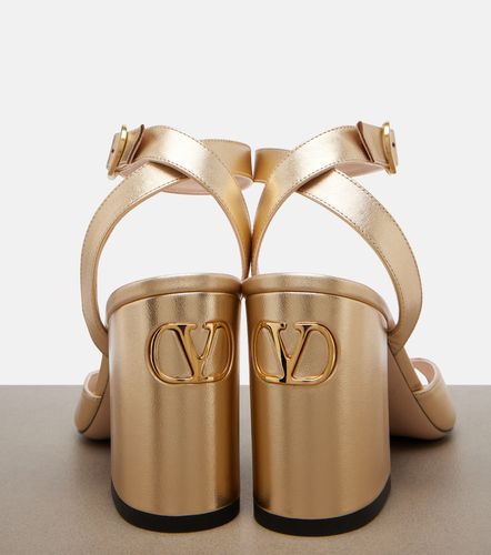 Fawcette metallic leather sandals - Valentino Garavani - Modalova