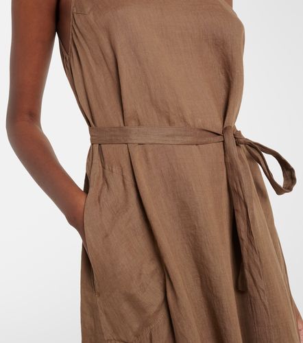 Velvet Abito midi Reta in lino - Velvet - Modalova