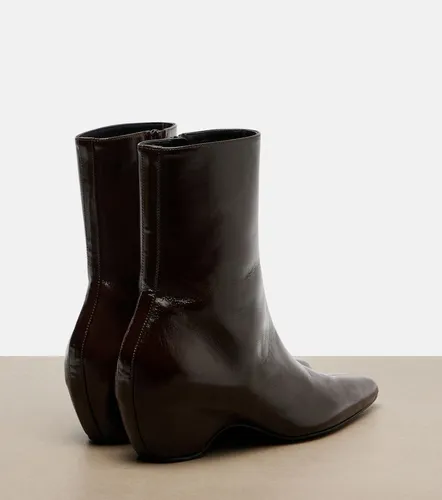 Khaite Sybil leather ankle boots - Khaite - Modalova