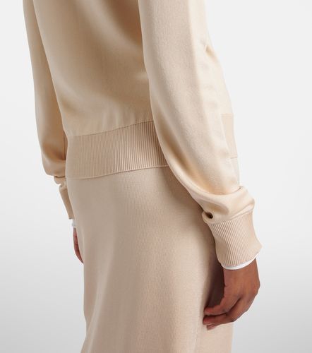 Cárdigan Nodo Quadro de seda a capas - Bottega Veneta - Modalova