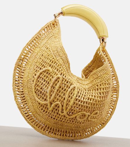 Summer Banana raffia shoulder bag - Chloe - Modalova