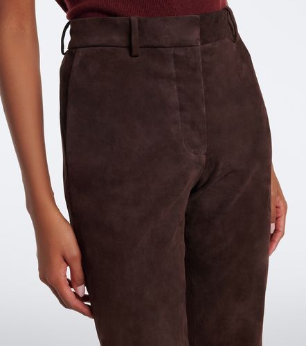 Schmale Hose Coleman aus Veloursleder - Joseph - Modalova