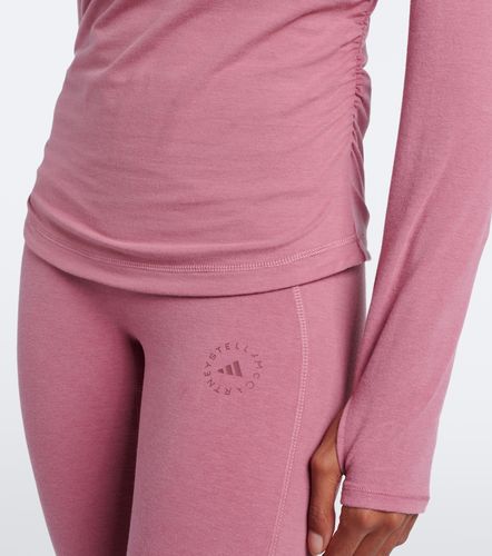 Sudadera con capucha de jersey con logo - Adidas by Stella McCartney - Modalova