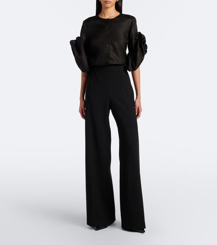 Verziertes Top aus Seide - Carolina Herrera - Modalova