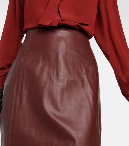 Vince Leather pencil skirt - Vince - Modalova