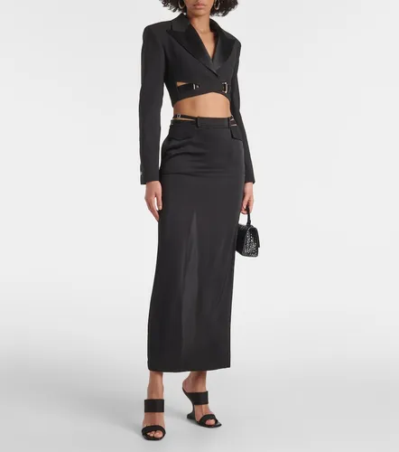 Pocket Column mid-rise satin maxi skirt - Dion Lee - Modalova