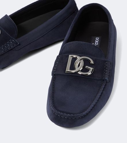 Dolce&Gabbana Mocassini DG in suede - Dolce&Gabbana - Modalova