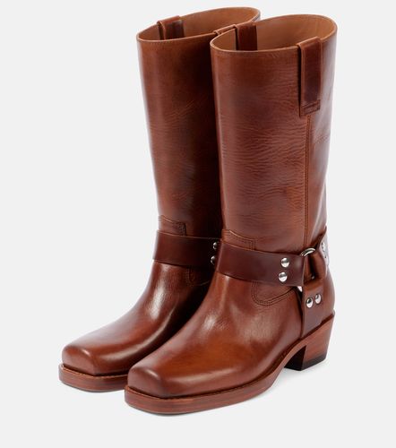 Roxy 45 leather biker boots - Paris Texas - Modalova