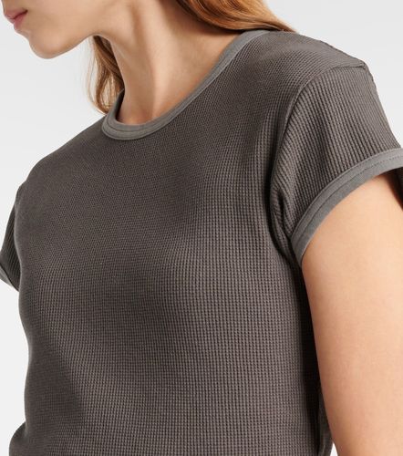 Camiseta de punto gofre de algodón - Acne Studios - Modalova