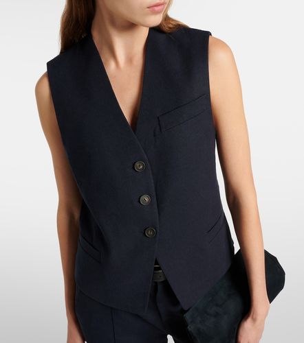 Vince Linen-blend vest - Vince - Modalova
